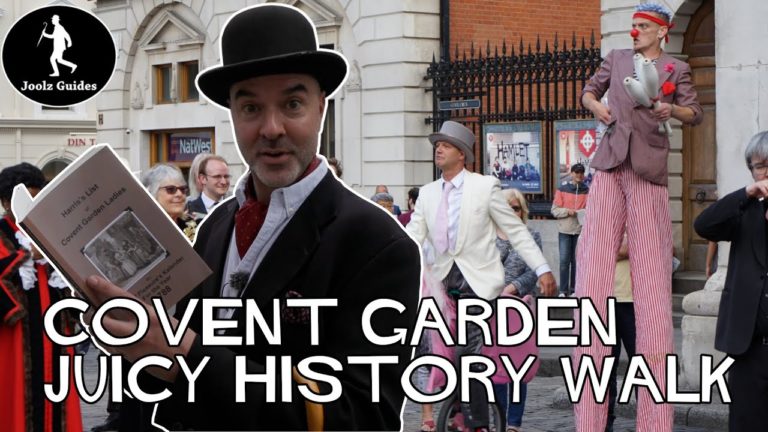 Covent Garden Juicy Debauched History Romp –  London Walk