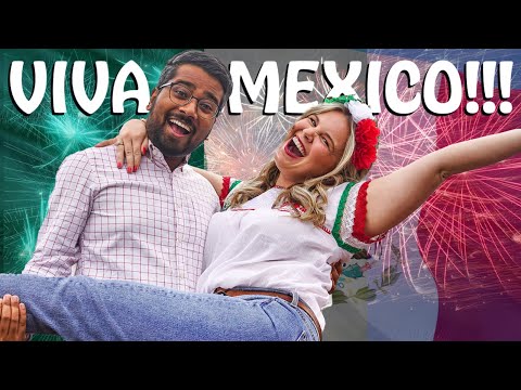 AMERICANS' FIRST MEXICAN INDEPENDENCE DAY – FIREWORKS, MILITARY PARADE, FOOD – MEXICO CITY 2021