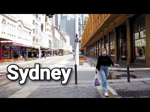 SYDNEY Walk : Day 5 after Sydney Reopening | City Street View