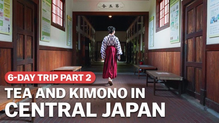 Green Tea & Kimono in Central Japan | Off The Beaten Track Part 2 | japan-guide.com