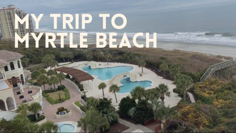 My Trip to Myrtle Beach, SC: Vlogmas Week 3, Day 1, Room Tour, and more!