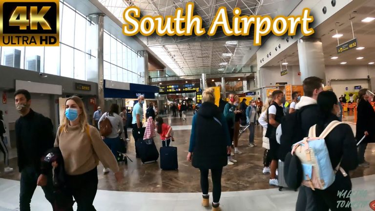 TENERIFE | South Airport ✈️ [Current Situation – Now Level 3 Alert 👀 21 Dec] | Walking Tour [4K]