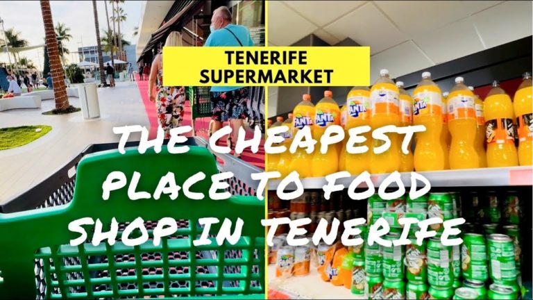 The CHEAPEST place for Food Shopping in Tenerife!