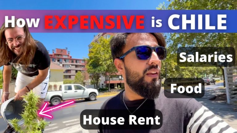 Chile 🇨🇱- The MOST EXPENSIVE country 🤑  in South America !! Santiago Salaries, Rent, Food, Travel