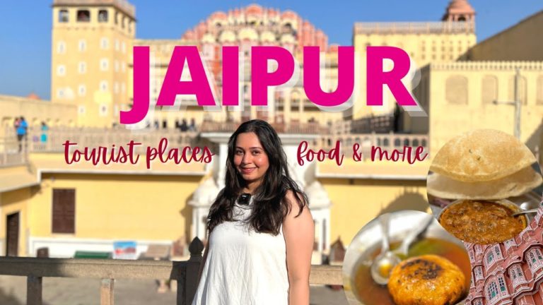 JAIPUR Tourist Places & Famous Food Spots | Jaipur trip 2022 vlog
