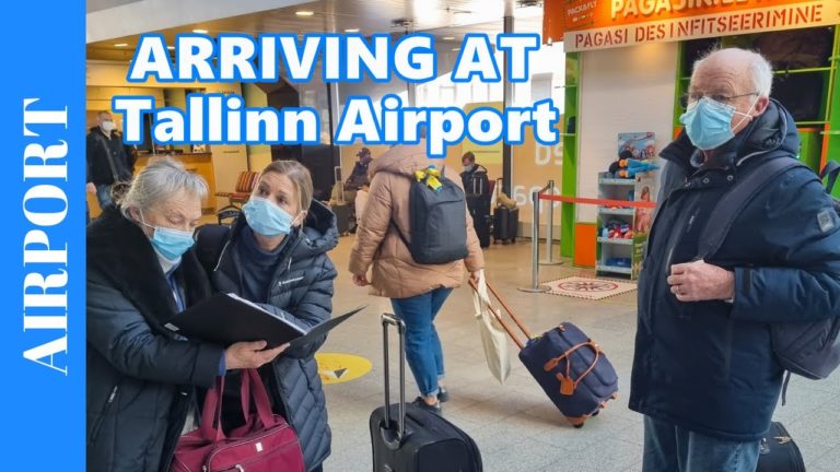 ARRIVING AT TALLINN Airport in Estonia – Lennart Meri Tallinn Airport