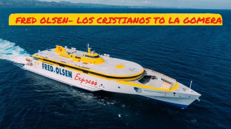 🔴LIVE: Fred Olsen Ferry-Los Cristianos to La Gomera ☀️🌴