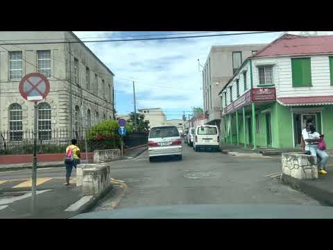 Driving Antigua and Barbuda | Streets of St.John’s 30 March 2022