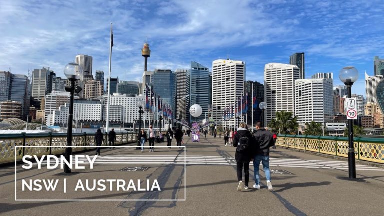 SYDNEY Australia 2022 NSW Walking Tour Video 4K Ep 17.