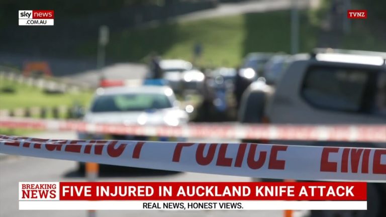 Several people injured in Auckland knife attack