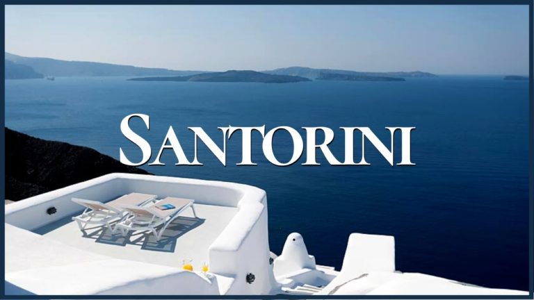 Santorini | The Most Beautiful Towns to Visit in Greece 🇬🇷 | Must See Landscapes
