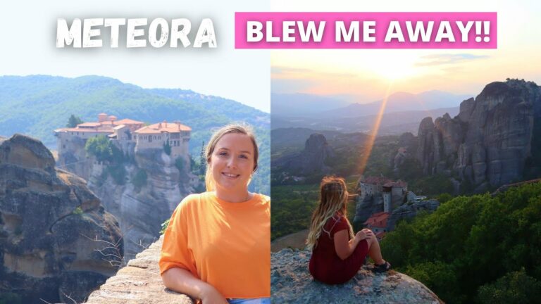 METEORA Blew Me Away! | Northern Greece Road Trip Part 1