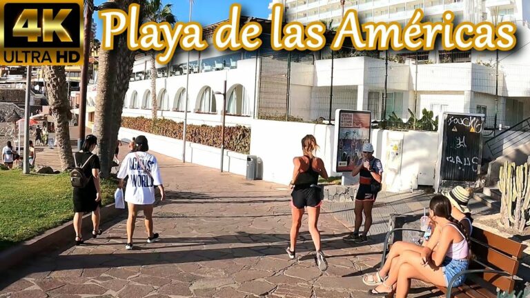 TENERIFE – PLAYA LAS AMÉRICAS | What happened Yesterday Afternoon? 👀​At 7pm in Mid-August 2022