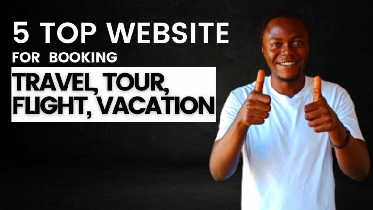Top 5 Websites For Booking Travel, Tour and More!