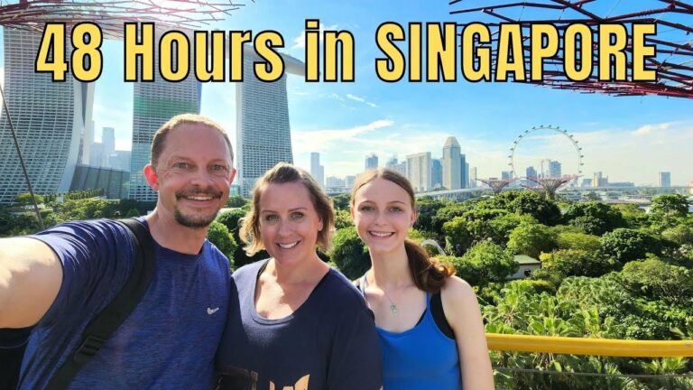 Best Things to See & Do in SINGAPORE – 2 Day Stopover: Merlion, Marina Bay Sands, Supertrees