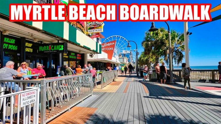 Myrtle Beach Boardwalk & Ocean Boulevard Tour! | What's New in Fall 2022!