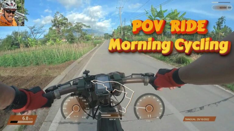 POV RIDE MORNING CYCLING | Cianjur City