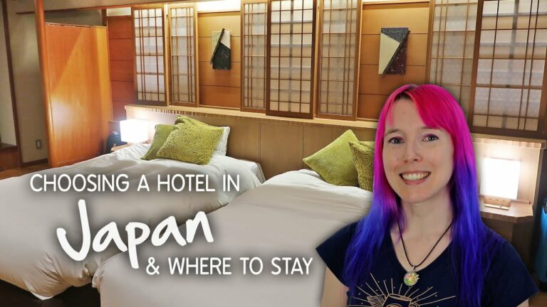 How to Choose a Hotel in Japan & Where to Stay in Tokyo