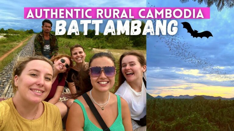 Battambang Authentic Rural Cambodia Day Tour | SE Asia Vlog 6