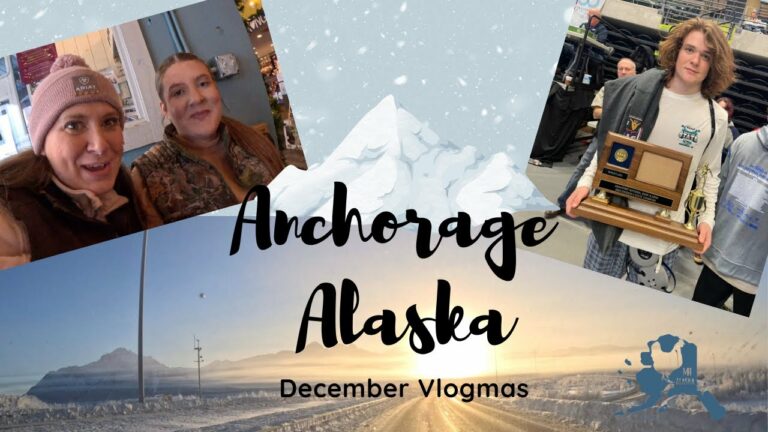 Anchorage Alaska #vlogmas in December | Day in the life