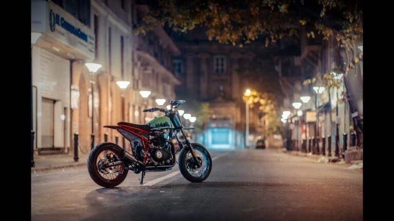 The Urban Mottard | A Build By Bombay Custom Works x Royal Enfield | Built for the City of Dreams