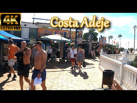 TENERIFE – COSTA ADEJE | What is this place really like Now? 🧐 What Beaches look like in Mid-Dec2022
