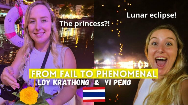 The ULTIMATE Guide to the 3 Day FREE Lantern Festival in Chaing Mai (2022) | Southeast Asia Vlog 12