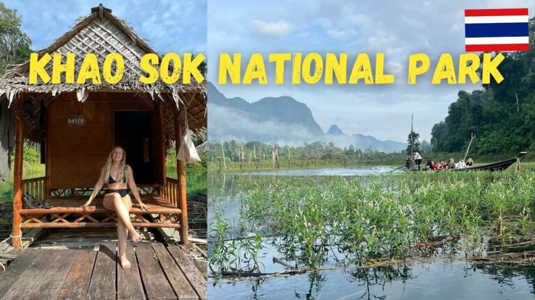 Khao Sok National Park Budget Overnight Tour in Thailand | Southeast Asia Vlog 14