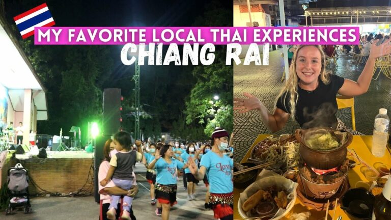 My Favorite Local Thai Experiences in Chiang Rai | Southeast Asia Vlog 9