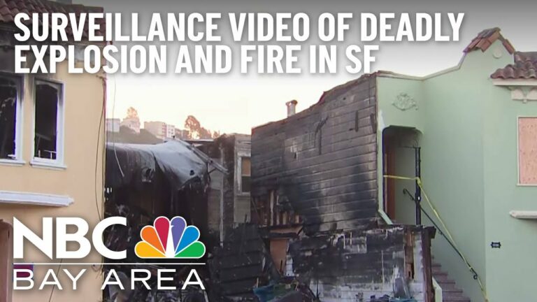 Surveillance Video Shows Moment of the Deadly House Explosion in San Francisco