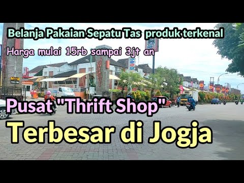 tempat wisata jogja terbaru 2023 ! dekat Malioboro Yogyakarta, Jogja thrift Center terbesar di Jogja