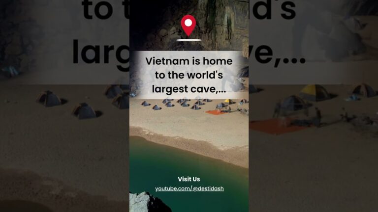 AMAZING 10 Must-Visit Destinations in VIETNAM (Travel Guide) #shorts