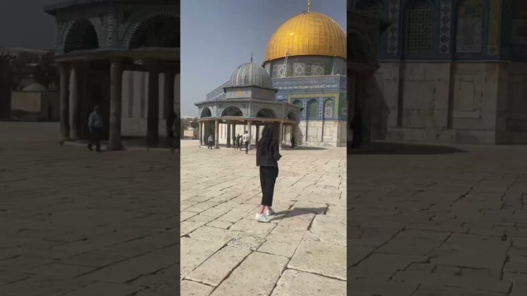 The Dome of the Rock, Jerusalem 🇮🇱 #shorts #travel #jerusalem