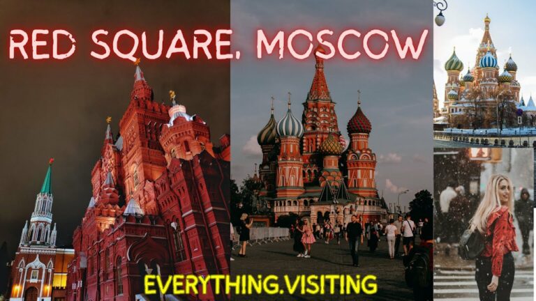 Walking tour in Red Square, Moscow, Russia #viral #travel #redsquare #youtube