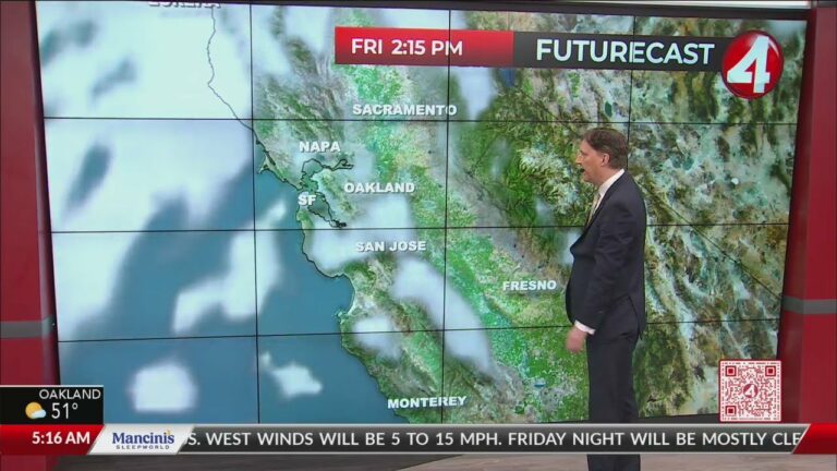 San Francisco Bay Area weather forecast March 31