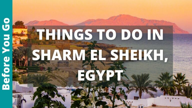 13 BEST Things to Do in Sharm El Sheikh, Egypt