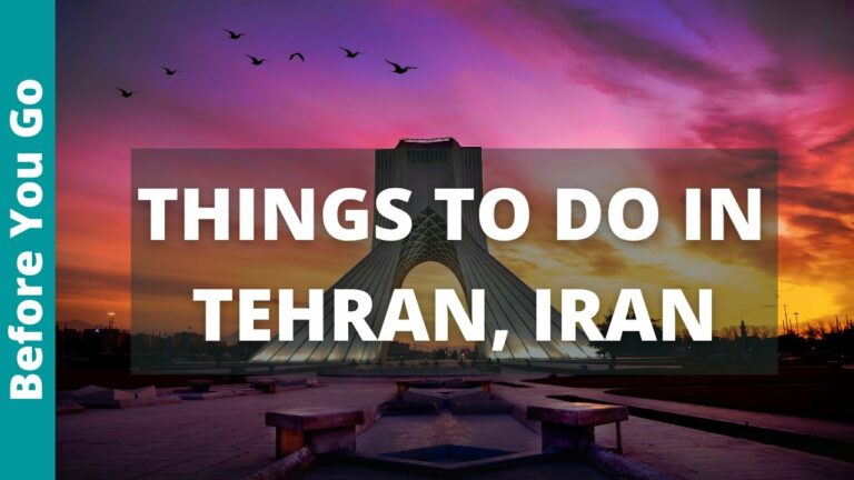 11 BEST Things to do in Tehran, Iran
