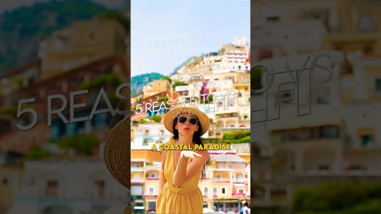 AMALFI, Italy 🇮🇹🍕 | Top 5 best places to visit | Top 5 reason to visit to #amalficoast #shorts