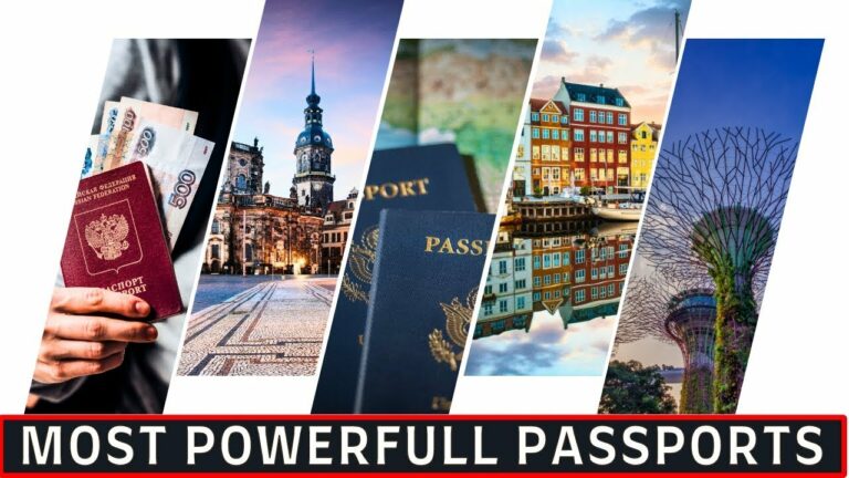 10 MOST POWERFUL PASSPORT in the World 2023