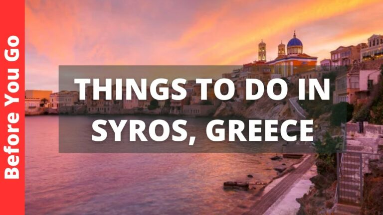 Syros Greece Travel Guide: 8 BEST Things To Do In Syros