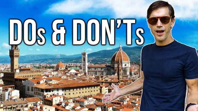 Every Florence Tourist Should Know These Tips In 2023 🇮🇹🤓