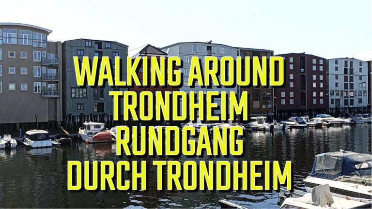 Aida Perla 2023, Walking Around Trondheim, Ein Spaziergang durch Trondheim