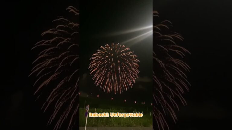 8/5 itabashi fireworks!（板橋花火大会） #shorts