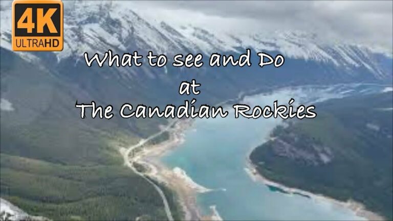 What to see at the Canadian Rockies – A Travel Guide video