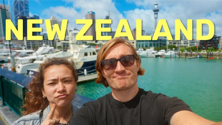 We're in Auckland (first time in New Zealand)