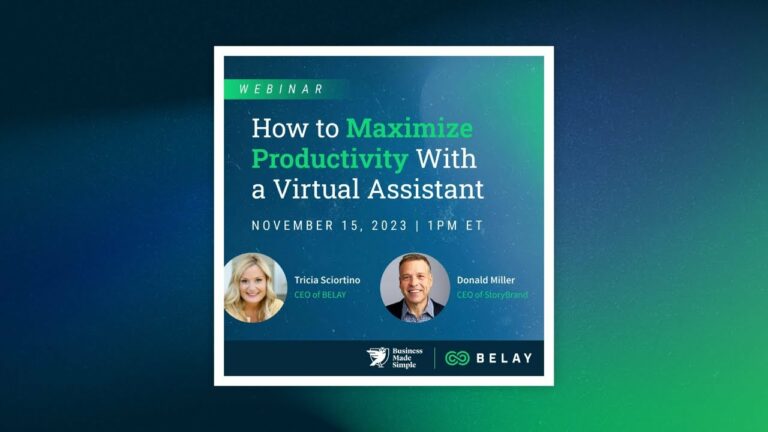How to Maximize Productivity With a Virtual Assistant