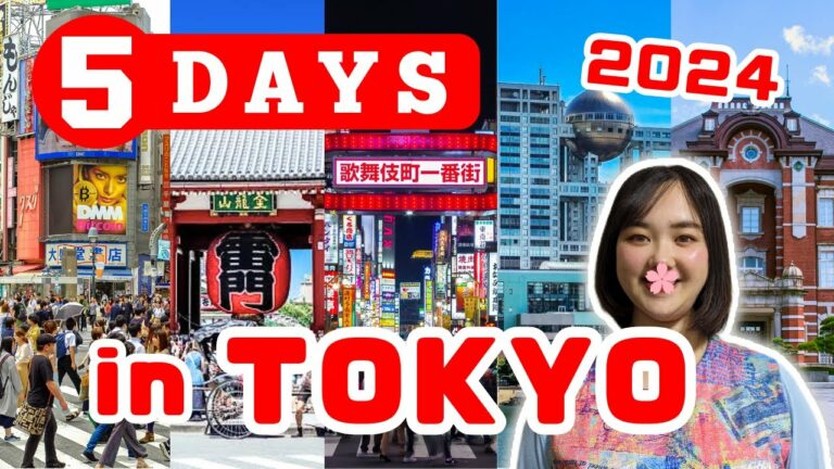 How to Spend 5 Days in TOKYO – Japan Travel Itinerary
