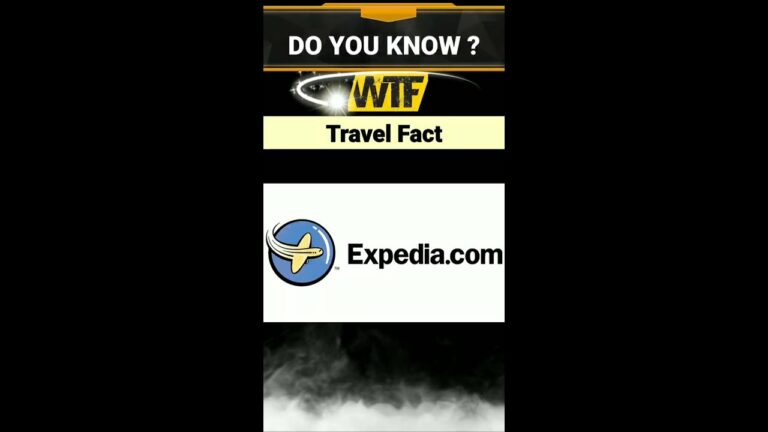 Do you know? Expedia.com owns many famous travel websites । #travel #media #facts ###shorts  #video