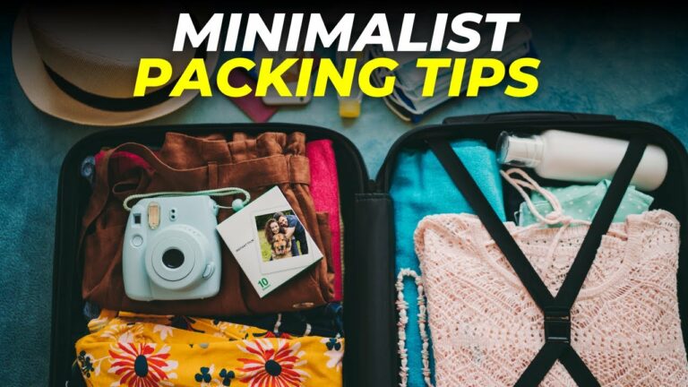 9 Minimalist Packing Tips For Your Next Trip & How To Pack Better For Travel 🛍️